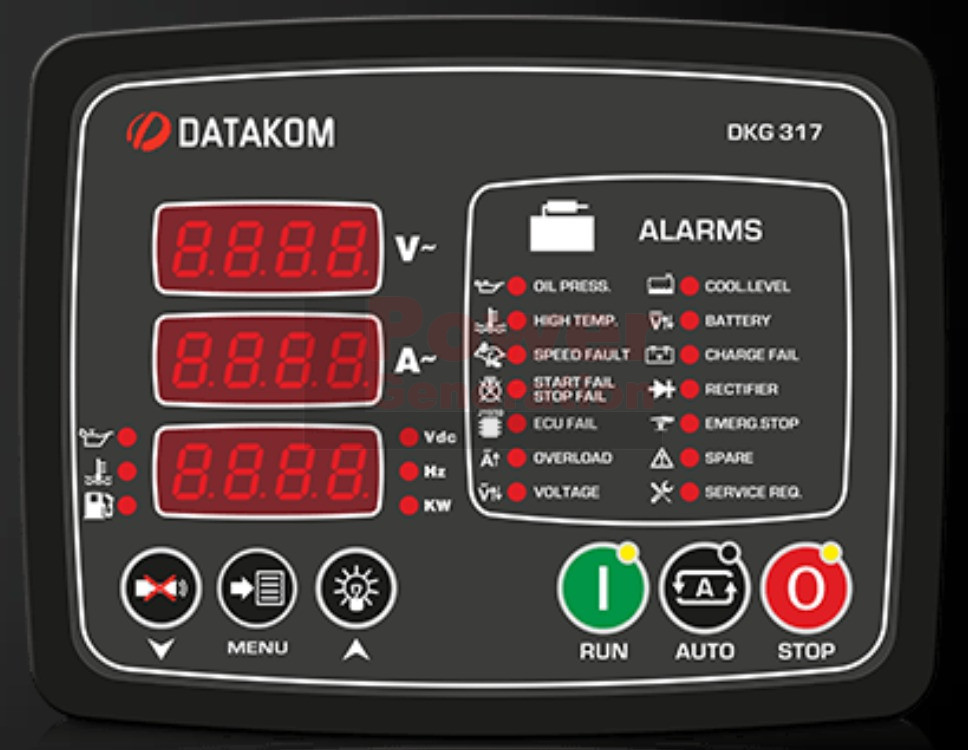 DKG-317 CAN-MPU Manual and Remote Start Unit